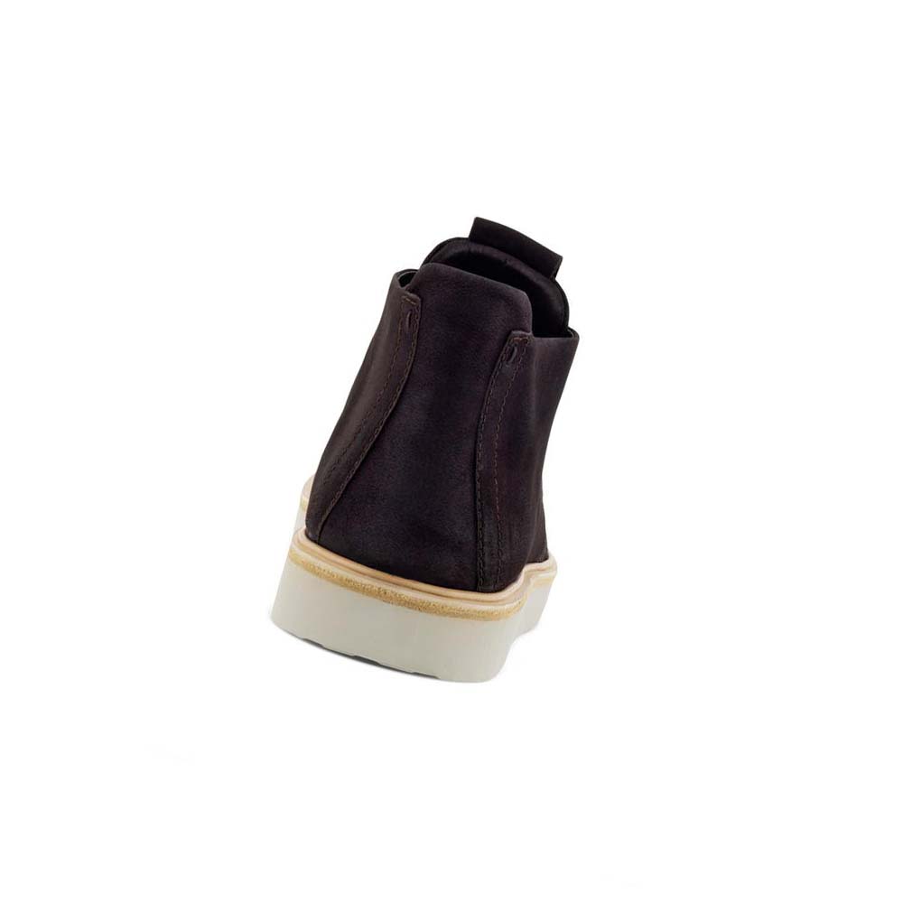 Ecco Techwelt Chukka Fritidssko Herre Burgunder | NO 501YXF